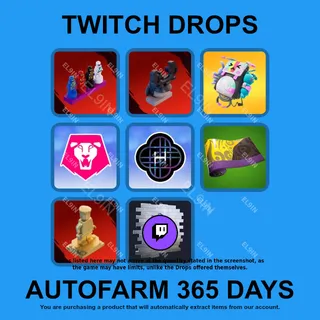 ✪👑【Fortnite】Twitch Drops ✪ Automatic farming 365 days