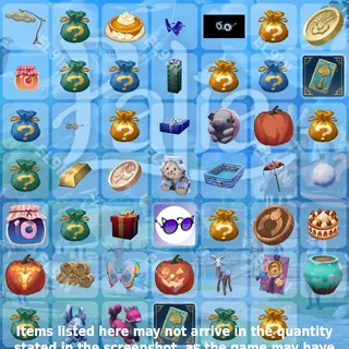 ⚡️ Palia Twitch Drops 🌌 Luna New Year 2026 [Total 48 Items]