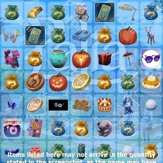 🧨 Palia 💜 Twitch Drops ⚡️ The Snowbound Sanctuary [Total 49 Items]