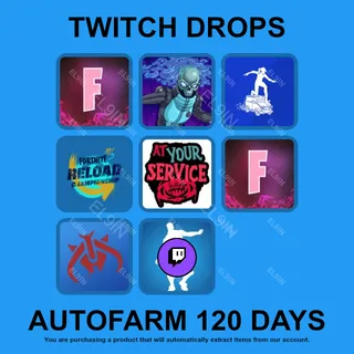 ✪🌌【Fortnite】Twitch Drops ✪ Automatic farming 120 days