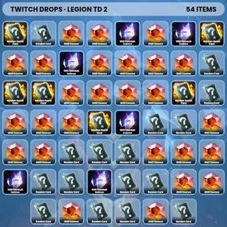 💎 Legion TD 2 Twitch Drops 💜 26.9 Patch [Total 54 Items]