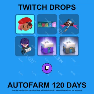 ✪💜【Overwatch 2】Twitch Drops ✪ Automatic farming 120 days