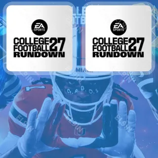 💎 EA Sports College Football 27 Twitch Drops 🧨 CFB Rundown [Total 2 Items]