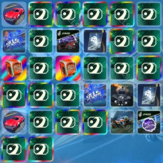 👑 Rocket League Twitch Drops 💜 RLCS 1v1 [Total 32 Items]