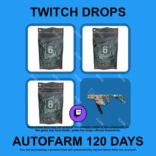 ✪👑【Tom Clancy's Rainbow Six Siege X】Twitch Drops ✪ Automatic farming 120 days