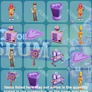 👑 Two Point Museum 🧨 Twitch Drops 🌌 Stocking Fillers!  [Total 16 Items]