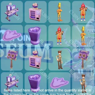 💎 Two Point Museum ⚡️ Twitch Drops ⚡️ Costume Drops!  [Total 16 Items]