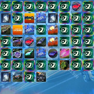 💜 Rocket League Twitch Drops 💎 Drop Rush | Post-RLCS [Total 52 Items]