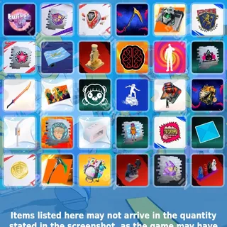 🧨 Fortnite 🌐 Twitch Drops 🧨 Unreal Cup Drop [Total 30 Items]