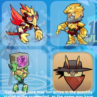 🧙‍♂️ Brawlhalla Twitch Drops 💎 Luck of the Brawl [Total 4 Items]