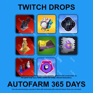 ✪🌐【Fortnite】Twitch Drops ✪ Automatic farming 365 days