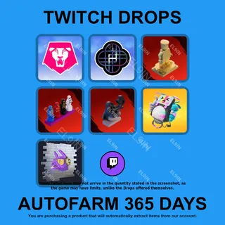 ✪👑【Fortnite】Twitch Drops ✪ Automatic farming 365 days