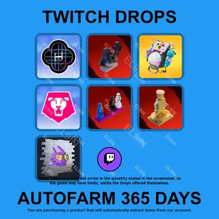 ✪🌌【Fortnite】Twitch Drops ✪ Automatic farming 365 days
