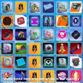 ⚡️ Fortnite Twitch Drops 🧨 King's League [Total 36 Items]