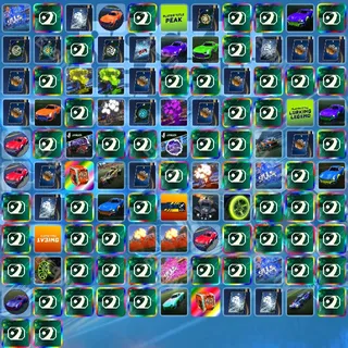 🌐 Rocket League Twitch Drops ✅ RLCS LCQ [Total 112 Items]