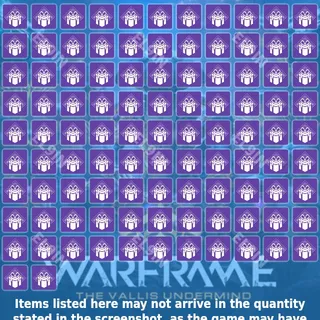 💜 Warframe Twitch Drops 💜 Community Drops #200 [Total 101 Items]