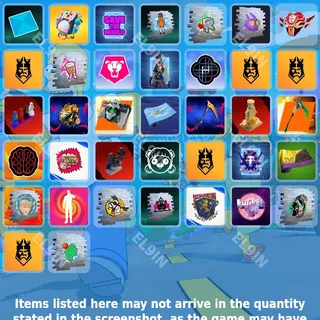 💜 Fortnite Twitch Drops 💜 King's League [Total 37 Items]