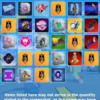 🌌 Fortnite Twitch Drops 🌌 King's League [Total 28 Items]