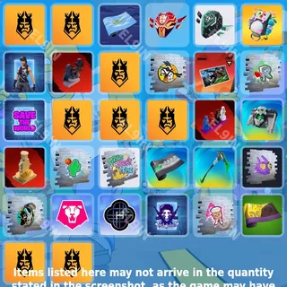 👑 Fortnite Twitch Drops 💜 FNCS Summit | Finals [Total 32 Items]