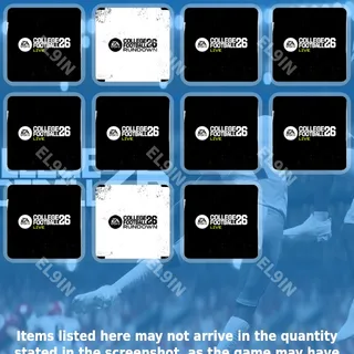 ✅ EA Sports College Football 26 💎 Twitch Drops 🧙‍♂️ SOTS Open Directory [Total 11 Items]