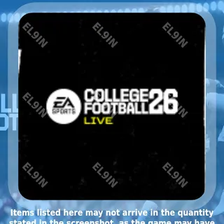🌌 EA Sports College Football 26 Twitch Drops ⚡️ CFB Live [Total 1 Items]