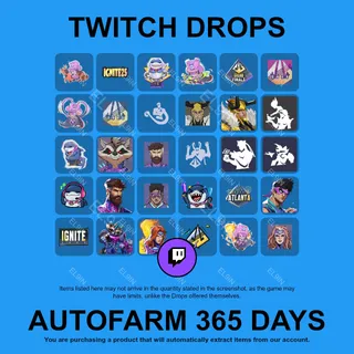 ✪✅【Marvel Rivals】Twitch Drops ✪ Automatic farming 365 days