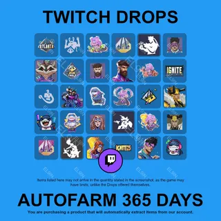 ✪❤️【Marvel Rivals】Twitch Drops ✪ Automatic farming 365 days