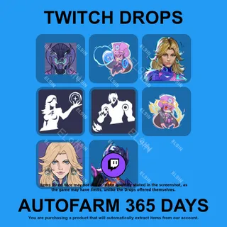 ✪🌐【Marvel Rivals】Twitch Drops ✪ Automatic farming 365 days