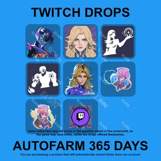 ✪🧨【Marvel Rivals】Twitch Drops ✪ Automatic farming 365 days