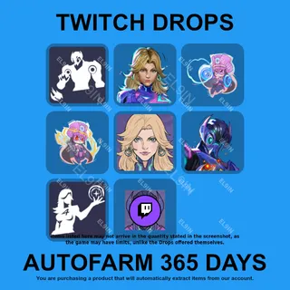 ✪👑【Marvel Rivals】Twitch Drops ✪ Automatic farming 365 days