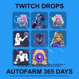 ✪👑【Marvel Rivals】Twitch Drops ✪ Automatic farming 365 days