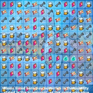 👑 Mobile Dungeon Twitch Drops 🧨 MD Drops Set 4 [Total 143 Items]