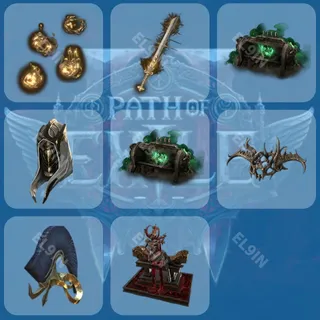 🧨 Path of Exile 2 Twitch Drops 💜 0.5.5 Launch Drops [Total 9 Items]