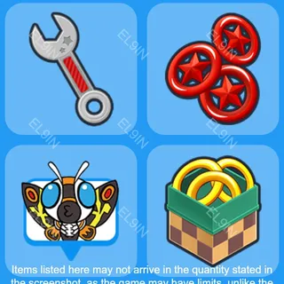 🧙‍♂️ Sonic Rumble 🌌 Twitch Drops ✅ Crossover Drops 1 [Total 4 Items]