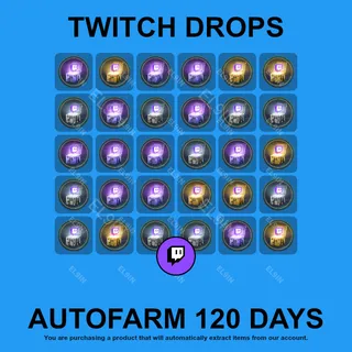 ✪🌐【Escape from Tarkov】Twitch Drops ✪ Automatic farming 120 days