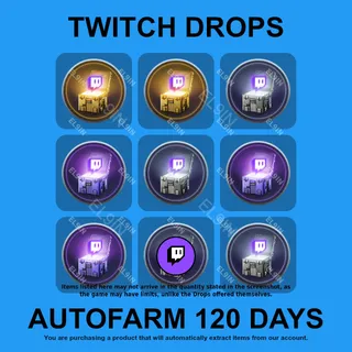 ✪✅【Escape from Tarkov】Twitch Drops ✪ Automatic farming 120 days