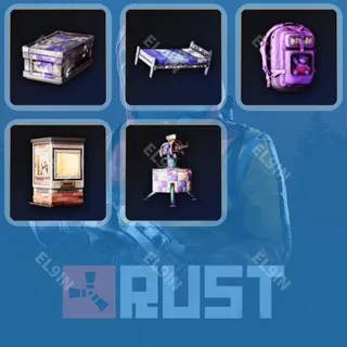 💎 Rust Twitch Drops 👑 Rust Charity '26 Furnace [Total 5 Items]