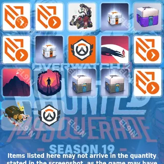 💜 Overwatch 2 Twitch Drops 🧙‍♂️ OWCS Stage 1 Campaign 2 [Total 18 Items]