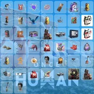 🌐 Once Human Twitch Drops ❤️ Console Launch Drops [Total 44 Items]