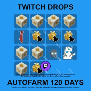 ✪❤️【BitCraft Online】Twitch Drops ✪ Automatic farming 120 days