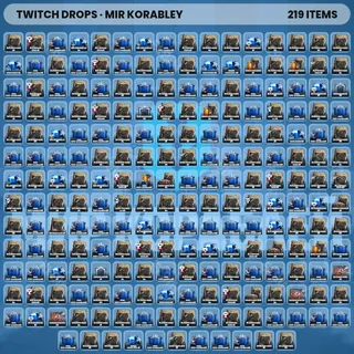🧙‍♂️ Mir Korabley Twitch Drops 🌐 Lestakorabli - 26.10 #4 [Total 221 Items]