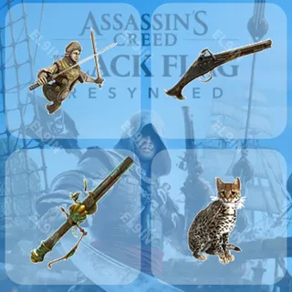 💜 Assassin's Creed Black Flag Resynced Twitch Drops 💜 ACBFR Launch [Total 4 Items]