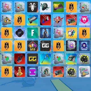 🌐 Fortnite Twitch Drops 💜 Mongraal Icon Series  [Total 42 Items]