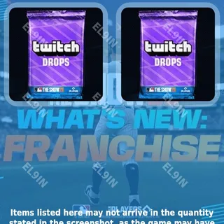 ⚡️ MLB The Show 26 Twitch Drops 💜 Rays Gaming Showdown WZKK [Total 3 Items]