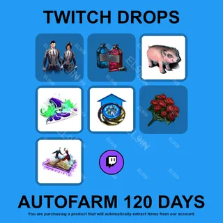✪❤️【Guild Wars 2】Twitch Drops ✪ Automatic farming 120 days