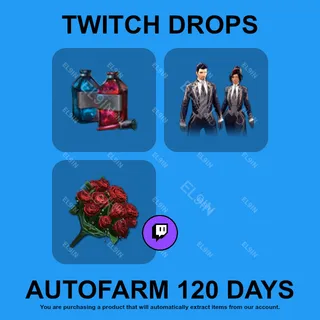✪❤️【Guild Wars 2】Twitch Drops ✪ Automatic farming 120 days