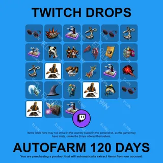 ✪✅【Guild Wars 2】Twitch Drops ✪ Automatic farming 120 days