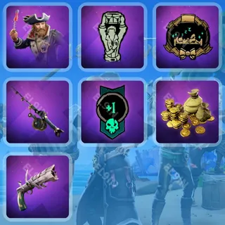 👑 Sea of Thieves Twitch Drops 🧙‍♂️ Season 21 Launch Drops! [Total 7 Items]