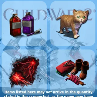 ⚡️ Guild Wars 2 Twitch Drops ❤️ THE ONLY WAY BGNQ [Total 4 Items]
