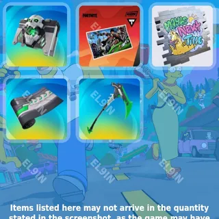 🌐 Fortnite Twitch Drops 💎 TG | The Ultimate Heist UDBZ [Total 5 Items]